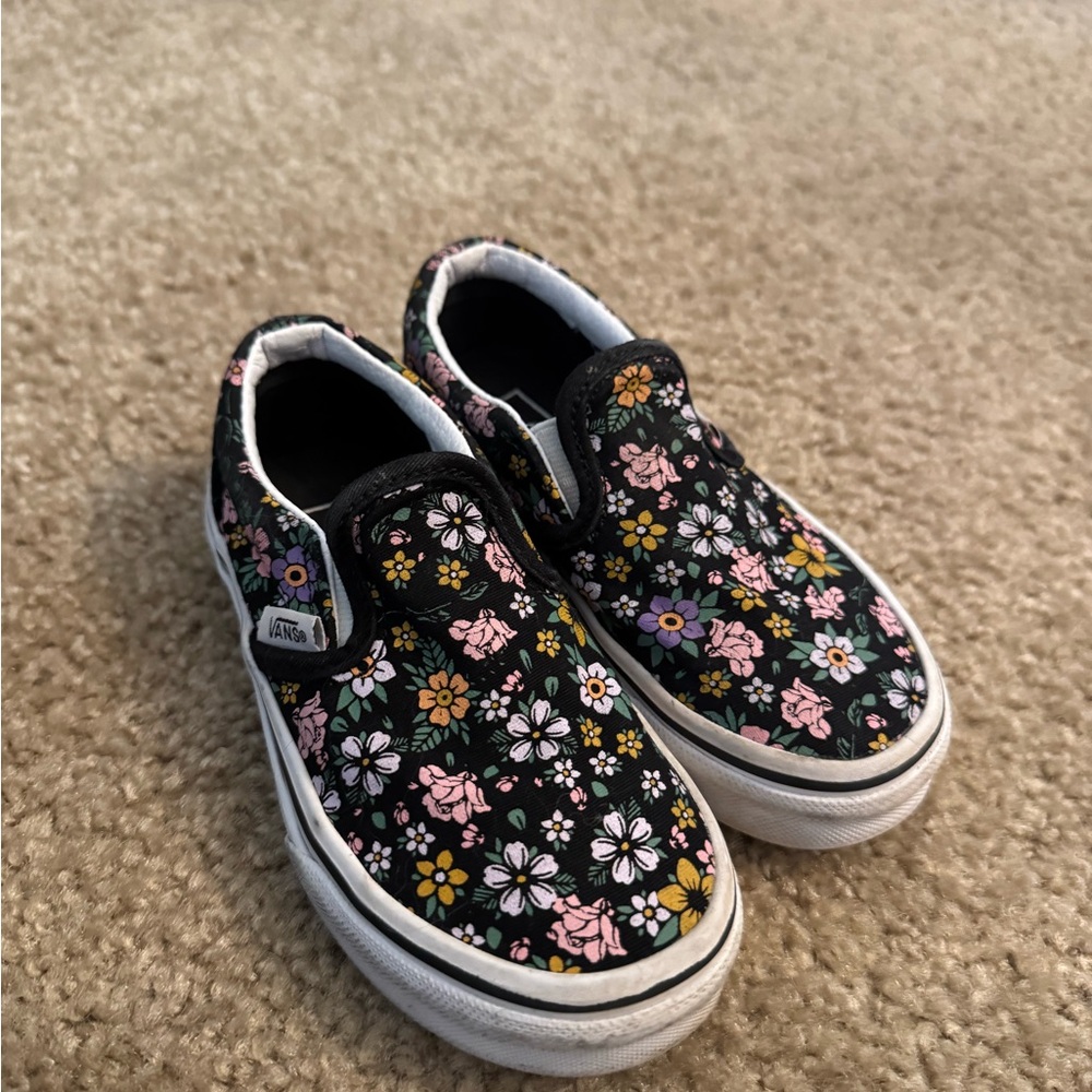 Vans Kids Floral Shoes